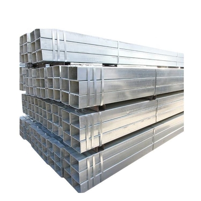 Hot Dip Galvanized Steel Square Pipe 0.8 - 30 Mm ±1% Tolerance